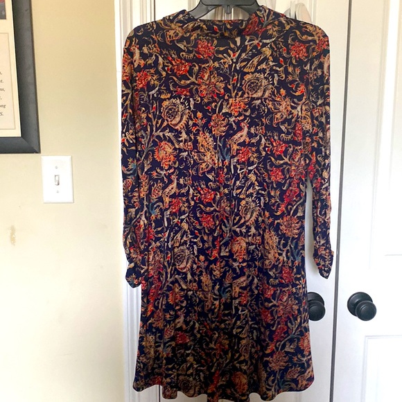 Cute Hi low cotton button up shirt never worn size M. - Picture 2 of 2